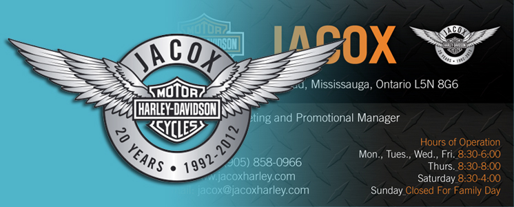 Jacox Logo and Business Card